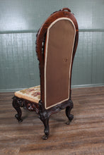 Load image into Gallery viewer, English Heavily Carved Mahogany Prie Dieu c.1880