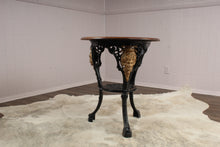 Load image into Gallery viewer, English Cast Iron Based Pub Table c.1900