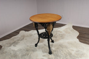 English Cast Iron Based Pub Table c.1900