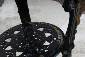 English Cast Iron Based Pub Table c.1900