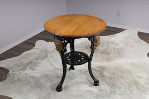 English Cast Iron Based Pub Table c.1900