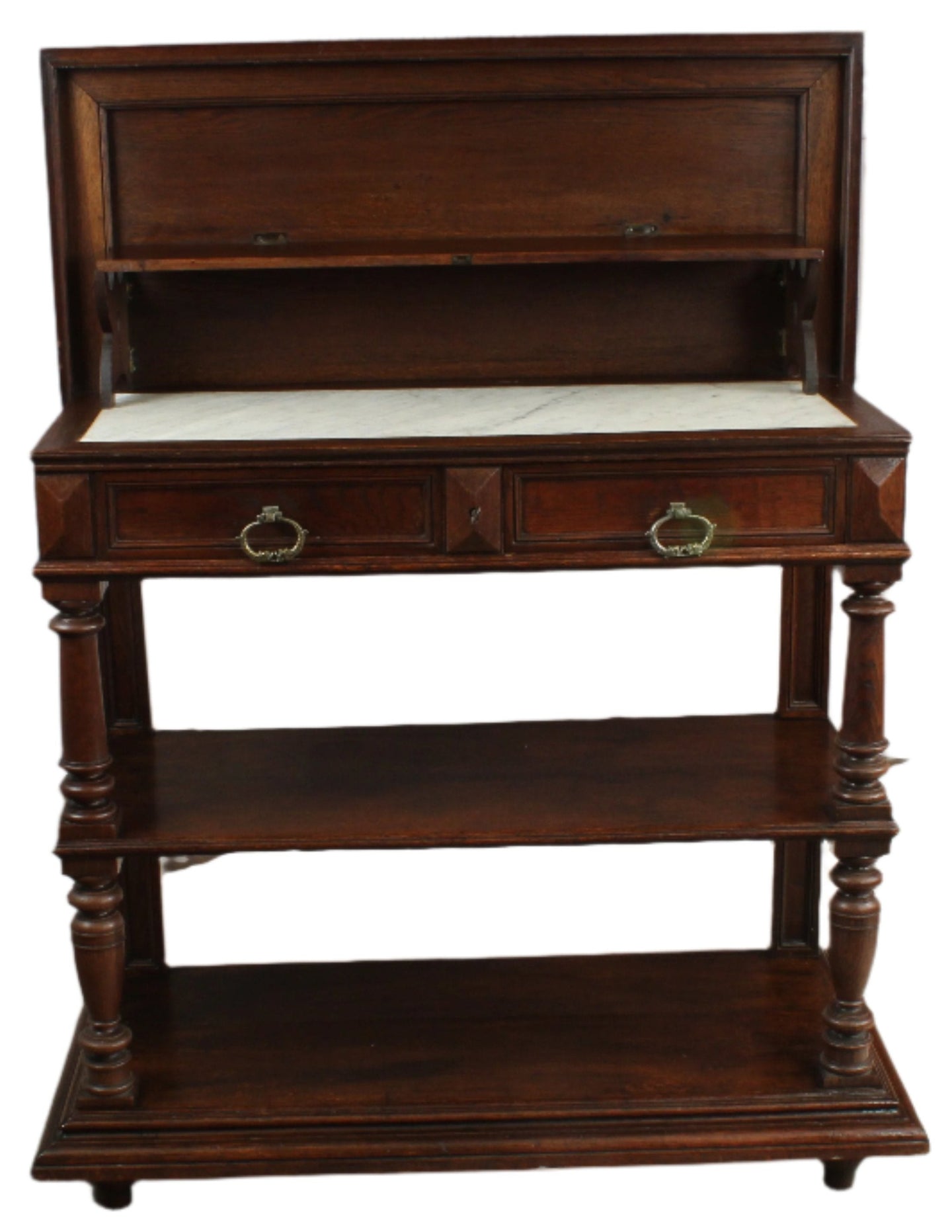 French Oak Transformative Server circa 1880