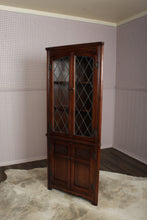 Load image into Gallery viewer, English Oak Corner Cabinet