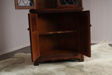 Load image into Gallery viewer, English Oak Corner Cabinet