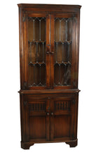 Load image into Gallery viewer, English Oak Corner Cabinet