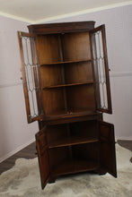 Load image into Gallery viewer, English Oak Corner Cabinet