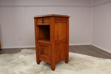 Load image into Gallery viewer, French Marble Top Fruitwood Chevet c.1890