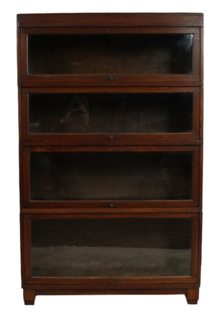 Oak Barrister Bookcase Globe Wernicke c.1900