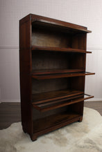 Load image into Gallery viewer, Oak Barrister Bookcase Globe Wernicke c.1900