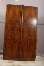 Load image into Gallery viewer, English Burl Walnut Fitted Wardrobe c.1930