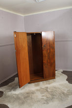 Load image into Gallery viewer, English Burl Walnut Fitted Wardrobe c.1930