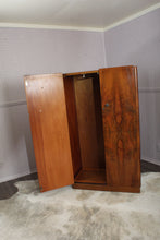 Load image into Gallery viewer, English Burl Walnut Fitted Wardrobe c.1930