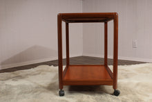 Load image into Gallery viewer, English Teak Midcentury Bar Cart by GPlan c.1960