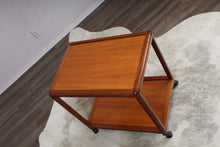 Load image into Gallery viewer, English Teak Midcentury Bar Cart by GPlan c.1960