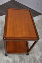 Load image into Gallery viewer, English Teak Midcentury Bar Cart by GPlan c.1960