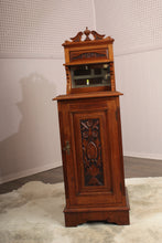 Load image into Gallery viewer, English Carved Mahogany Cabinet c.1900