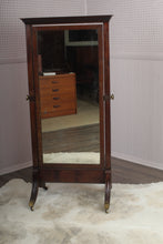 Load image into Gallery viewer, English Mahogany Cheval c.1870