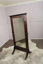 Load image into Gallery viewer, English Mahogany Cheval c.1870