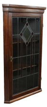 Load image into Gallery viewer, English Oak Hanging Corner Cabinet c.1900