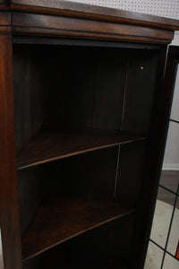 English Oak Hanging Corner Cabinet c.1900