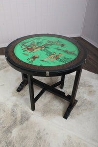 English Chinoiserie Tilt Table