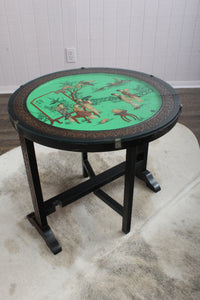 English Chinoiserie Tilt Table