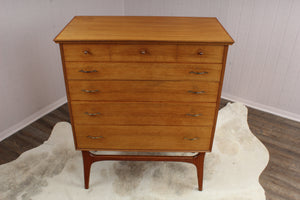 Midcentury Chest of Drawers by Alfred Cox c.1960