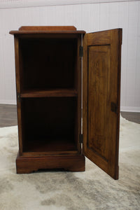 English Oak Bedside Cabinet c.1900