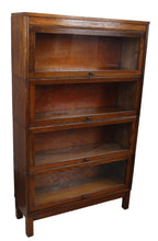 Load image into Gallery viewer, American Oak Stacking Bookcase c.1900