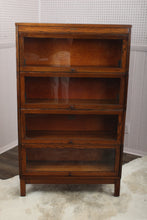 Load image into Gallery viewer, American Oak Stacking Bookcase c.1900