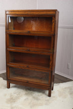 Load image into Gallery viewer, American Oak Stacking Bookcase c.1900