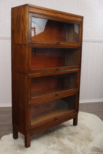 Load image into Gallery viewer, American Oak Stacking Bookcase c.1900