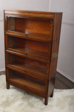 Load image into Gallery viewer, American Oak Stacking Bookcase c.1900