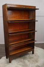 Load image into Gallery viewer, American Oak Stacking Bookcase c.1900