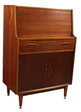 Load image into Gallery viewer, English Teak Midcentury Desk by Jentique c.1960