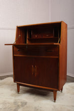 Load image into Gallery viewer, English Teak Midcentury Desk by Jentique c.1960