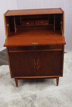 Load image into Gallery viewer, English Teak Midcentury Desk by Jentique c.1960