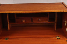 Load image into Gallery viewer, English Teak Midcentury Desk by Jentique c.1960