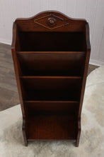 Load image into Gallery viewer, English Oak Magazine Rack c.1900