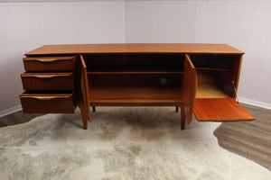 English Teak Midcentury Sideboard by Jentique c.1960