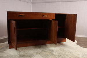 English Teak Midcentury Sideboard by GPlan c.1960