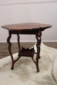 English Mahogany Games Table c.1900