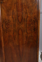 Load image into Gallery viewer, English Art Deco Burl Walnut Wardrobe c.1930