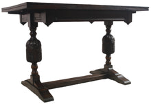 Load image into Gallery viewer, English Oak Drawleaf Table c.1930