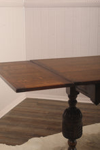 Load image into Gallery viewer, English Oak Drawleaf Table c.1930