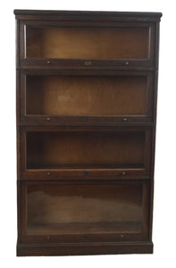 English Oak Lebus Stacking Bookcase c.1900