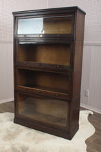 Load image into Gallery viewer, English Oak Lebus Stacking Bookcase c.1900