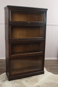 English Oak Lebus Stacking Bookcase c.1900