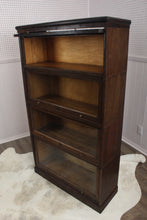 Load image into Gallery viewer, English Oak Lebus Stacking Bookcase c.1900