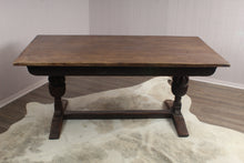 Load image into Gallery viewer, English Oak Refectory Table c.1900